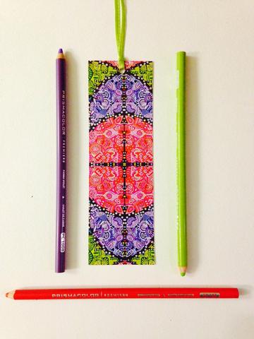 Vibgyorise Bookmarks - 'Purp-ink' Vibgyorise Bookmarks - 'Purp-ink'