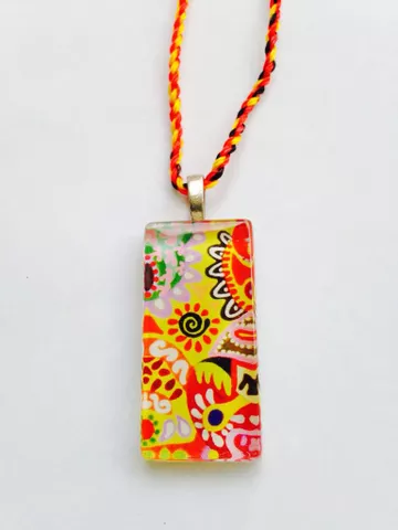 Sunshine Rectangle Glass Pendant Sunshine Rectangle Glass Pendant