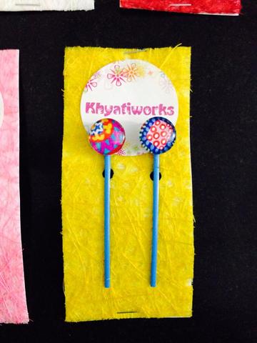 Blue Birdie Bobby Pins Blue Birdie Bobby Pins