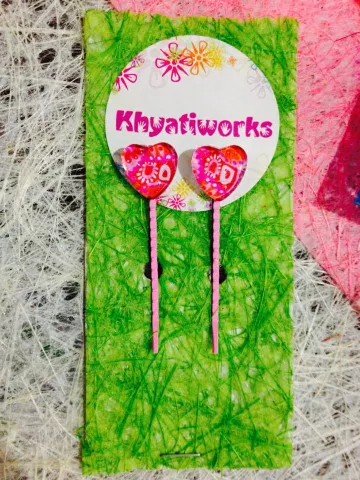 The Strawberry Hearts Bobby Pins The Strawberry Hearts Bobby Pins