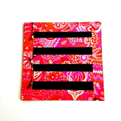 Pink-Stripey Coaster Pink-Stripey Coaster