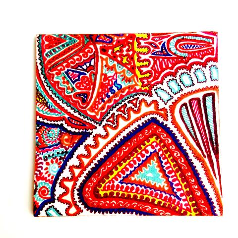 The Geometric-Foot Coaster The Geometric-Foot Coaster