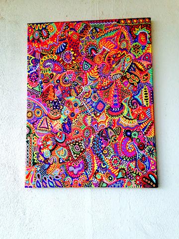 When Colors Speak Canvas Print 18X24 inches When Colors Speak Canvas Print 18X24 inches