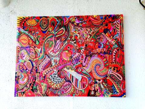 Panorama Artwork Canvas Print Panorama Artwork Canvas Print