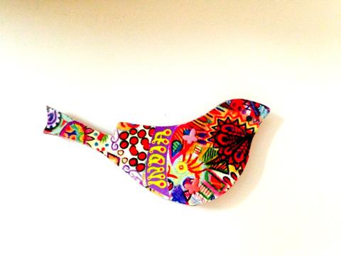 Summer Trail Birdie India Wooden Magnet Summer Trail Birdie India Wooden Magnet