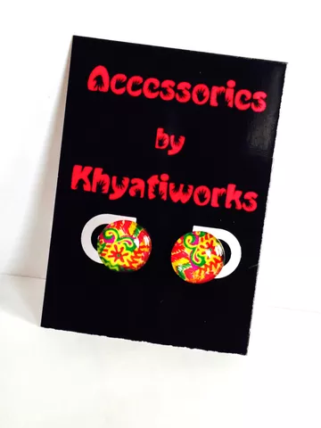 The Phulkari Series - Round Studs The Phulkari Series - Round Studs
