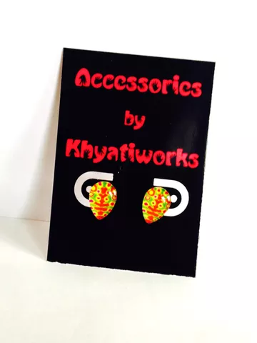 The Phulkari Series - Drop Studs The Phulkari Series - Drop Studs