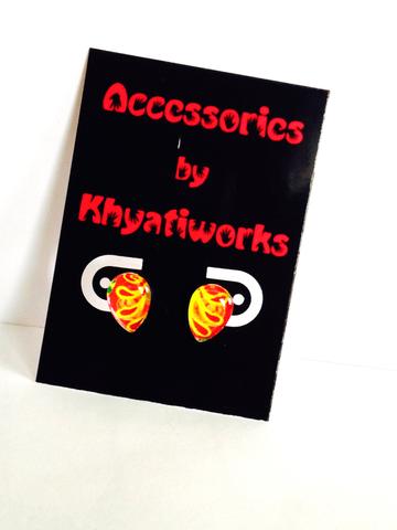 The Phulkari Series - Drop Studs The Phulkari Series - Drop Studs