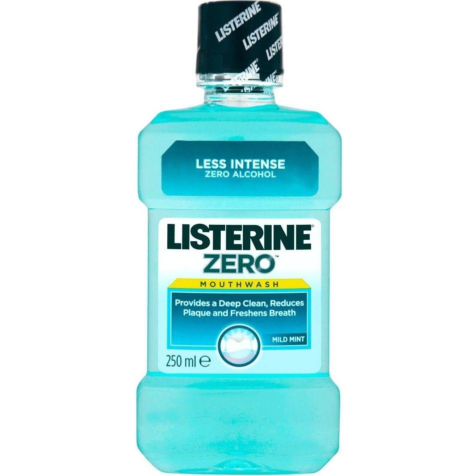Listerine Zero Mouthwash Mild Mint 250ml