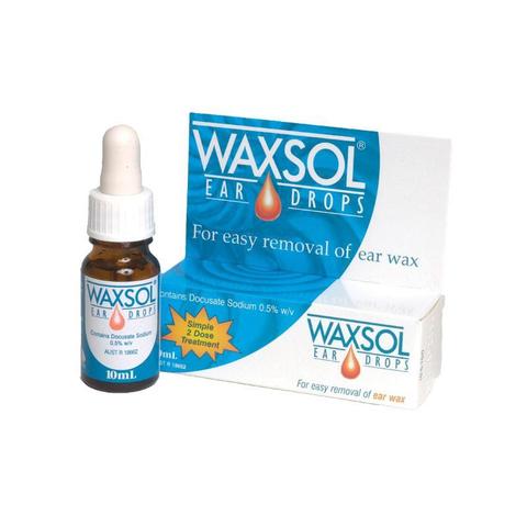 Waxsol Ear Drops 5% 10mL Waxsol Ear Drops 5% 10mL