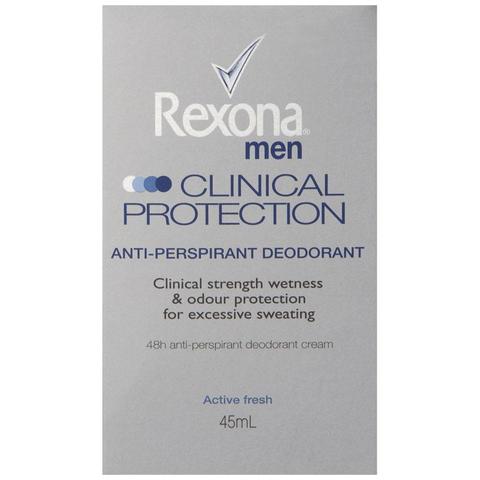 Rexona Men Clinical Antiperspirant 45mL Rexona Men Clinical Antiperspirant 45mL