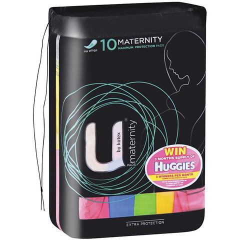 U by Kotex Pad Maternity 10 U by Kotex Pad Maternity 10