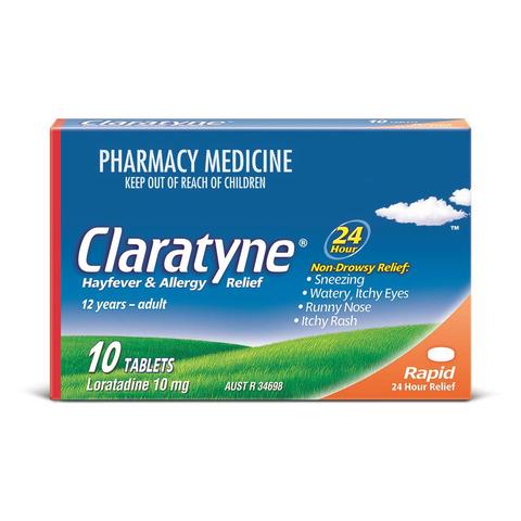 Claratyne Tablets 10 Claratyne Tablets 10