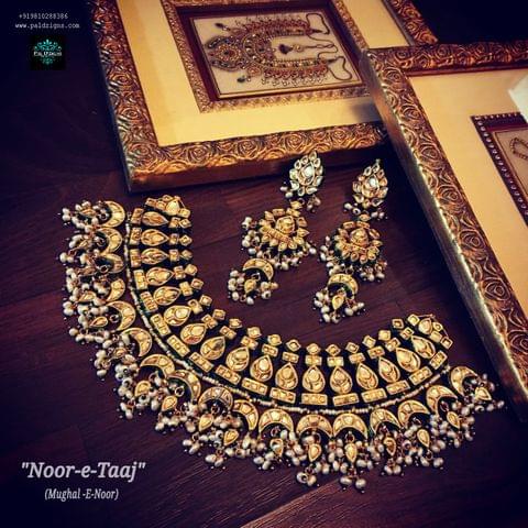 Noor-E-Taaj Kundan Set Noor-E-Taaj Kundan Set