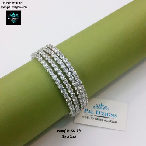 Diamond Bangles 09 (2-6") Diamond Bangles 09 (2-6")