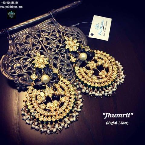 Jhumrii Kundan earring Jhumrii Kundan earring