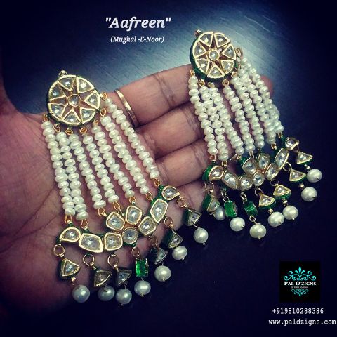 Aafreen polki earings Aafreen polki earings