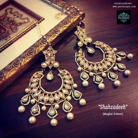 Shahzadeeh polki earing Shahzadeeh polki earing