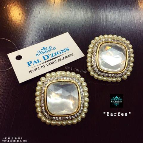 Barfee Polki Earings Barfee Polki Earings
