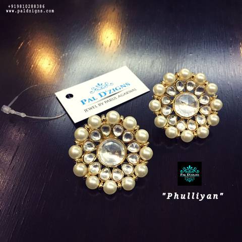 Phulliyan Polki Studs Phulliyan Polki Studs