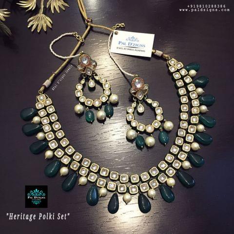 Heritage polki Necklace Set Heritage polki Necklace Set