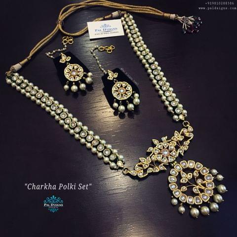 Charkha Polki Set Charkha Polki Set