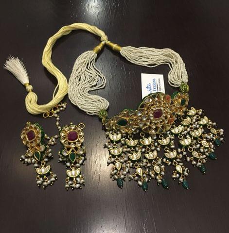 Navrattan Choker Murti Set Navrattan Choker Murti Set