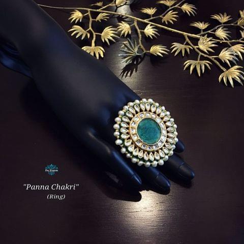 Panna Chakri Ring Panna Chakri Ring