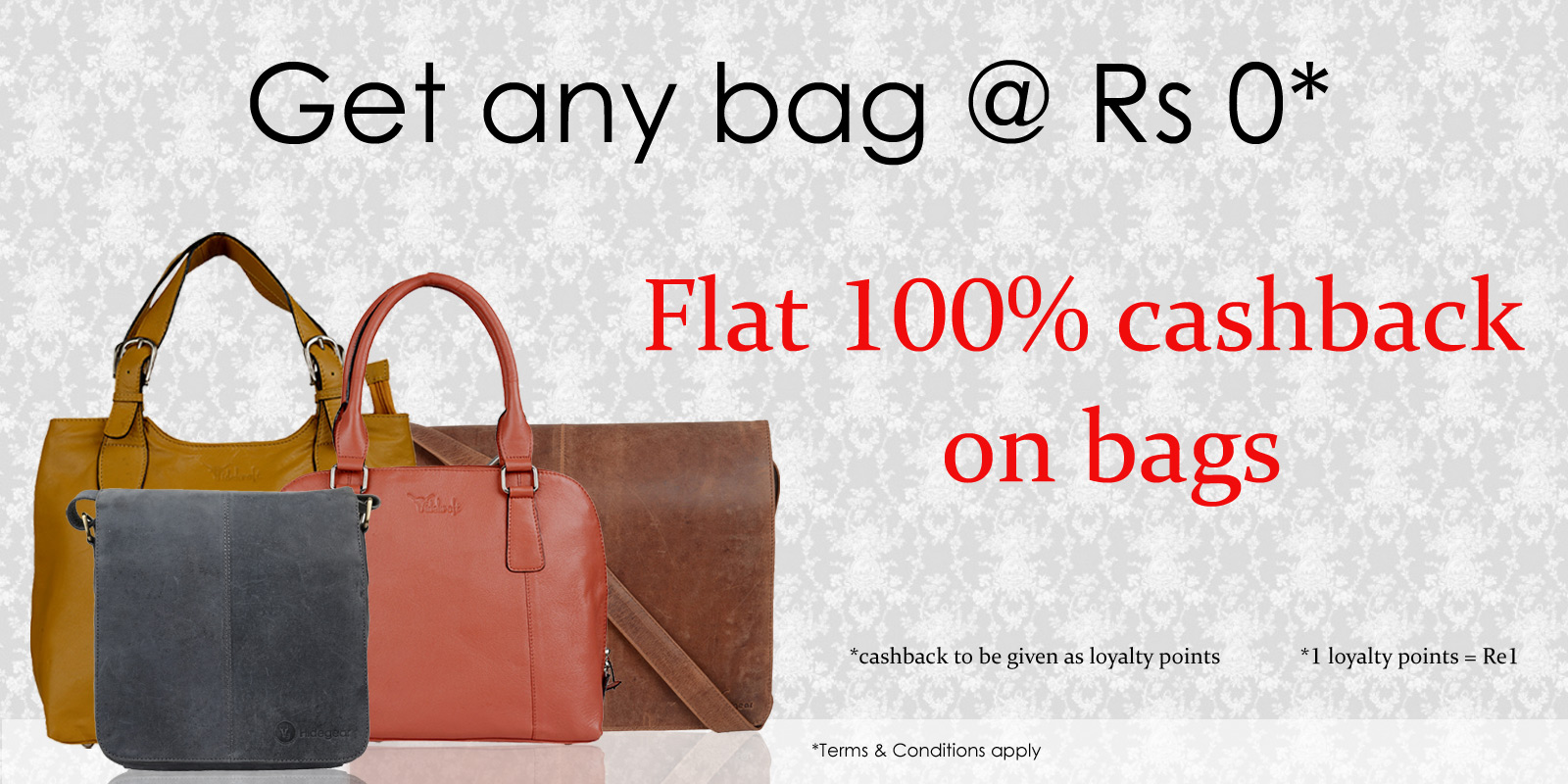 Hidekraft Handbags,Laptop Bags & More Hidekraft Handbags,Laptop Bags & More discount offer image 1