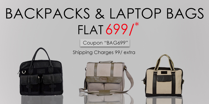 HideKraft: Backpacks & Laptop Bags @ Flat Rs.699/-