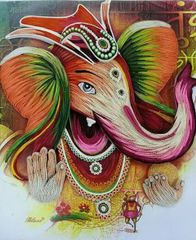 Quilled Ganesha C Quilled Ganesha C