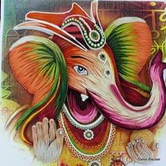 Orange Ganesha Orange Ganesha