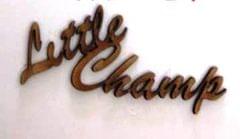 WE Letter Little Champs WE Letter Little Champs
