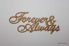WE Letter Forever & Always WE Letter Forever & Always
