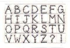 Clear Stamps Big Alphabet's Clear Stamps Big Alphabet's