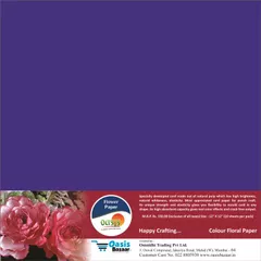 Flower Paper - Blue Flower Paper - Blue