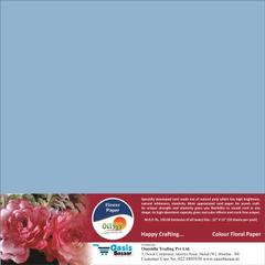 Flower Paper - Sky Blue Flower Paper - Sky Blue