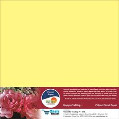 Flower Paper - Yellow Flower Paper - Yellow