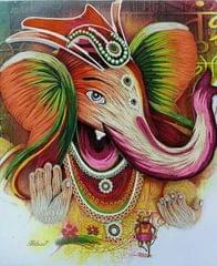 Quilled Ganesha C Quilled Ganesha C