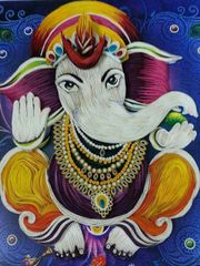 Ready Quilled Ganesha A Ready Quilled Ganesha A
