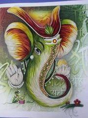 Ready Quilled Ganesha E Ready Quilled Ganesha E
