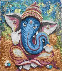 Ready Quilled Ganesha G Ready Quilled Ganesha G