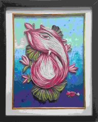 Ready Quilled Ganesha J Ready Quilled Ganesha J