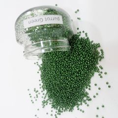 Glitter Balls - Parrot Green Glitter Balls - Parrot Green