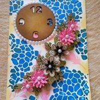 Paper Qulling clock - 3 Paper Qulling clock - 3