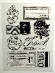 Clear Stamps - 033 Clear Stamps - 033