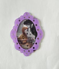 Acrylic Glitter Photo Frame Purple Acrylic Glitter Photo Frame Purple