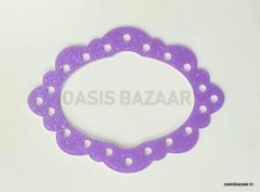 Acrylic Glitter Photo Frame Purple Acrylic Glitter Photo Frame Purple