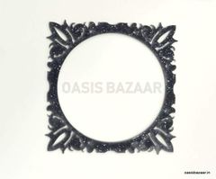 Acrylic Glitter Photo Frame Black Acrylic Glitter Photo Frame Black