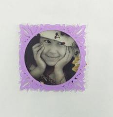 Acrylic Glitter Photo Frame Purple Acrylic Glitter Photo Frame Purple